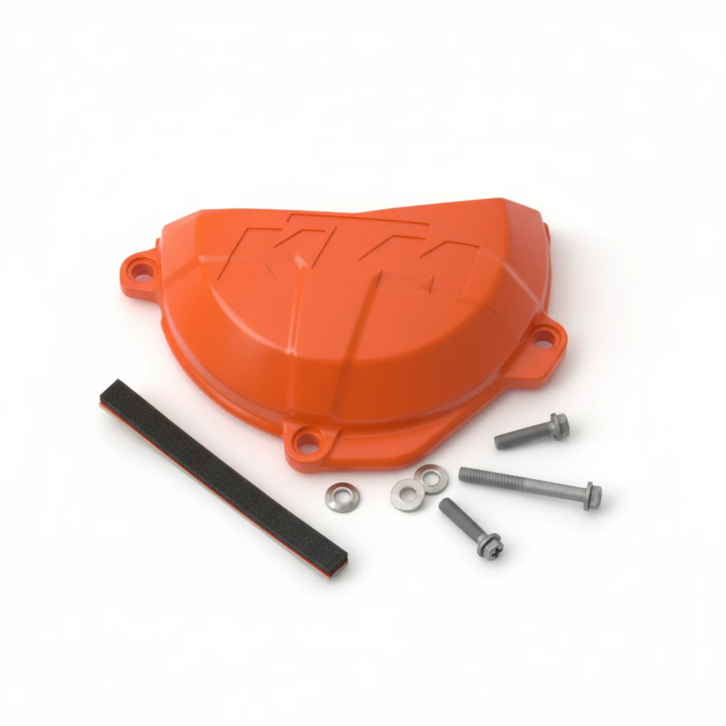 Защита крышки сцепления комплект KTM EXC F250 350 17 21 (для Европейского рынка) / Freeride 250F 18 20 - фото 1