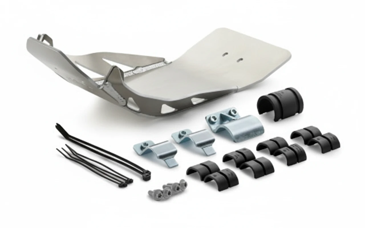 Защита двигателя алюминиевая KTM 450SX F 16 18 / 450 500EXC F 17 22 - фото 1