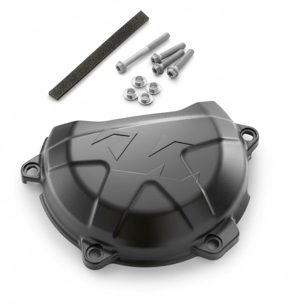 Защита крышки сцепления черная KTM 450SX F 16 21 - фото 1