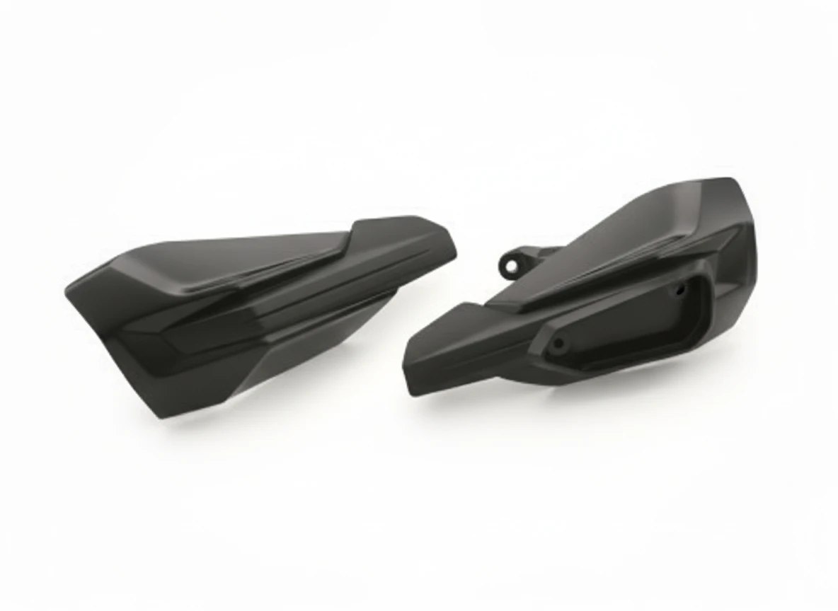 Дефлекторы защиты рук черные KTM / Husqvarna / GasGas - фото 1