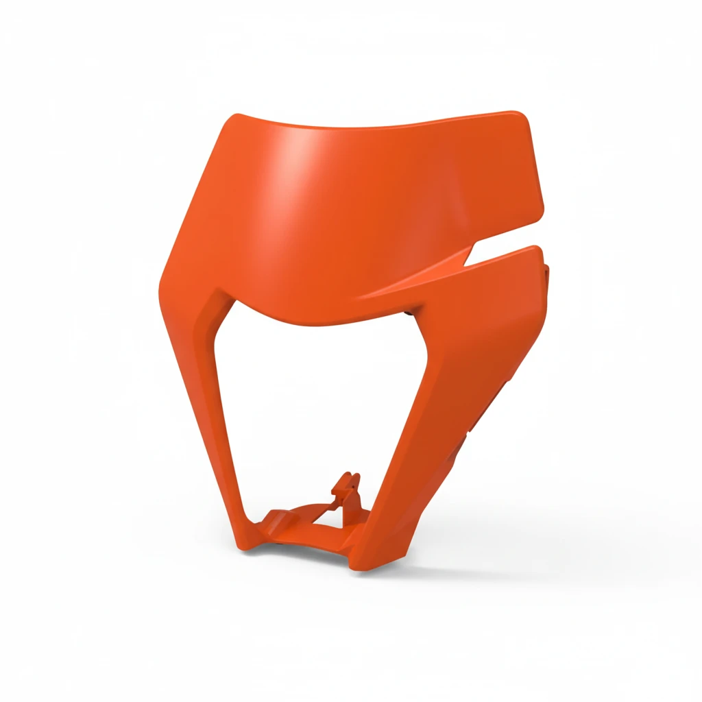 KTM маска фары ( оранжевый) EXC EXCF 20 23 ( 79708001000EB ) - фото 1