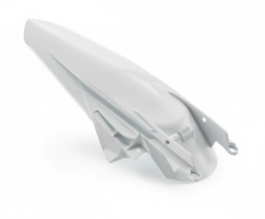 Крыло заднее белое KTM EXC TPI 250 300 /23 EXCF 250 500 /23 - фото 1