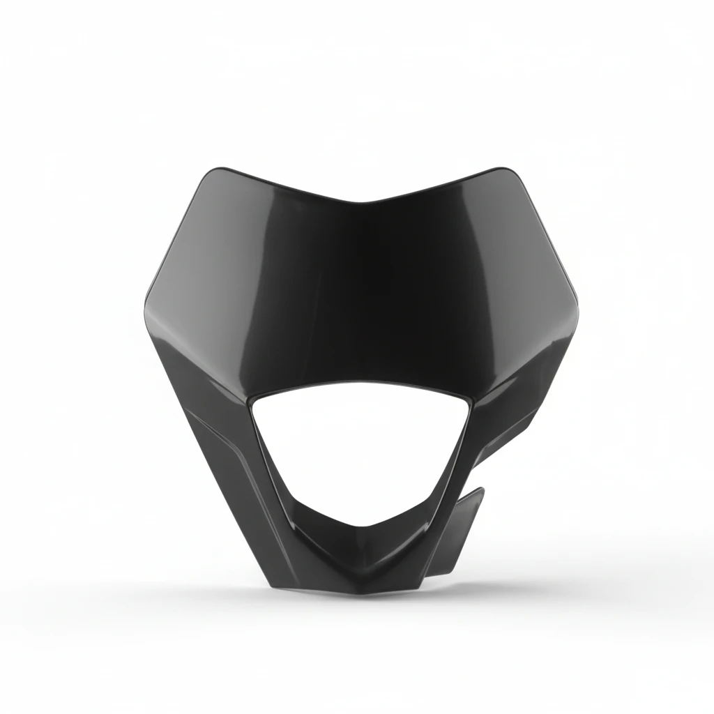 Обтекатель фары черный GasGas EC EC F 21 23 - фото 1