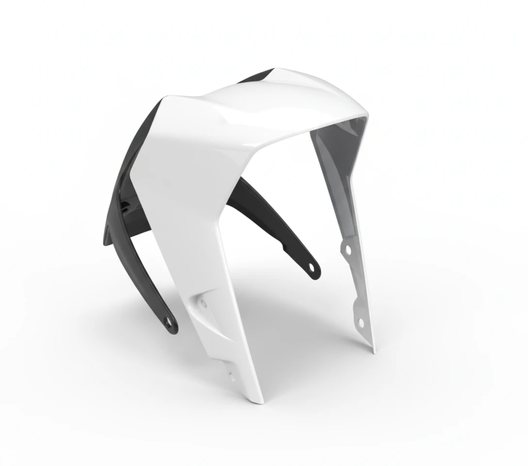 Крыло переднее белое KTM 250 390 Duke 17-> - фото 1