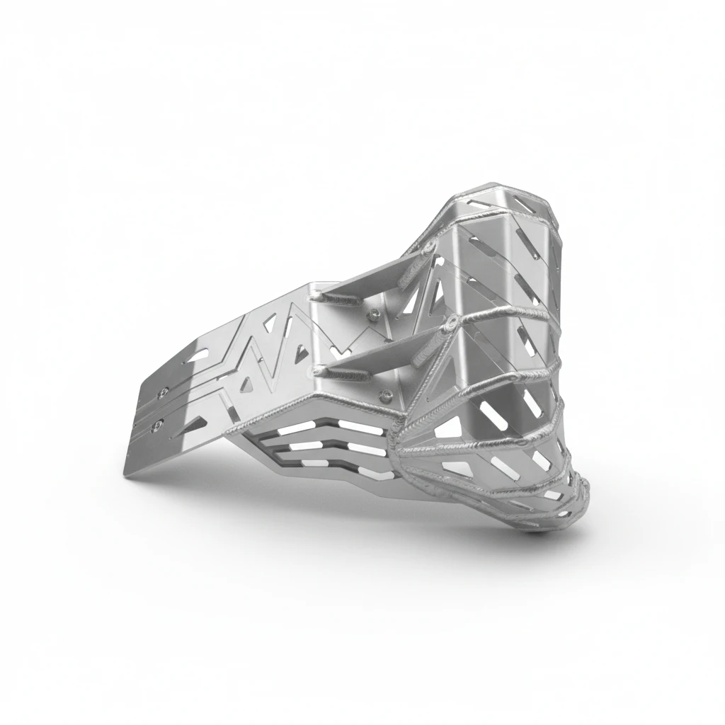 Защита картера / резонатора KTM 250 300EXC TPI 20 23 - фото 1