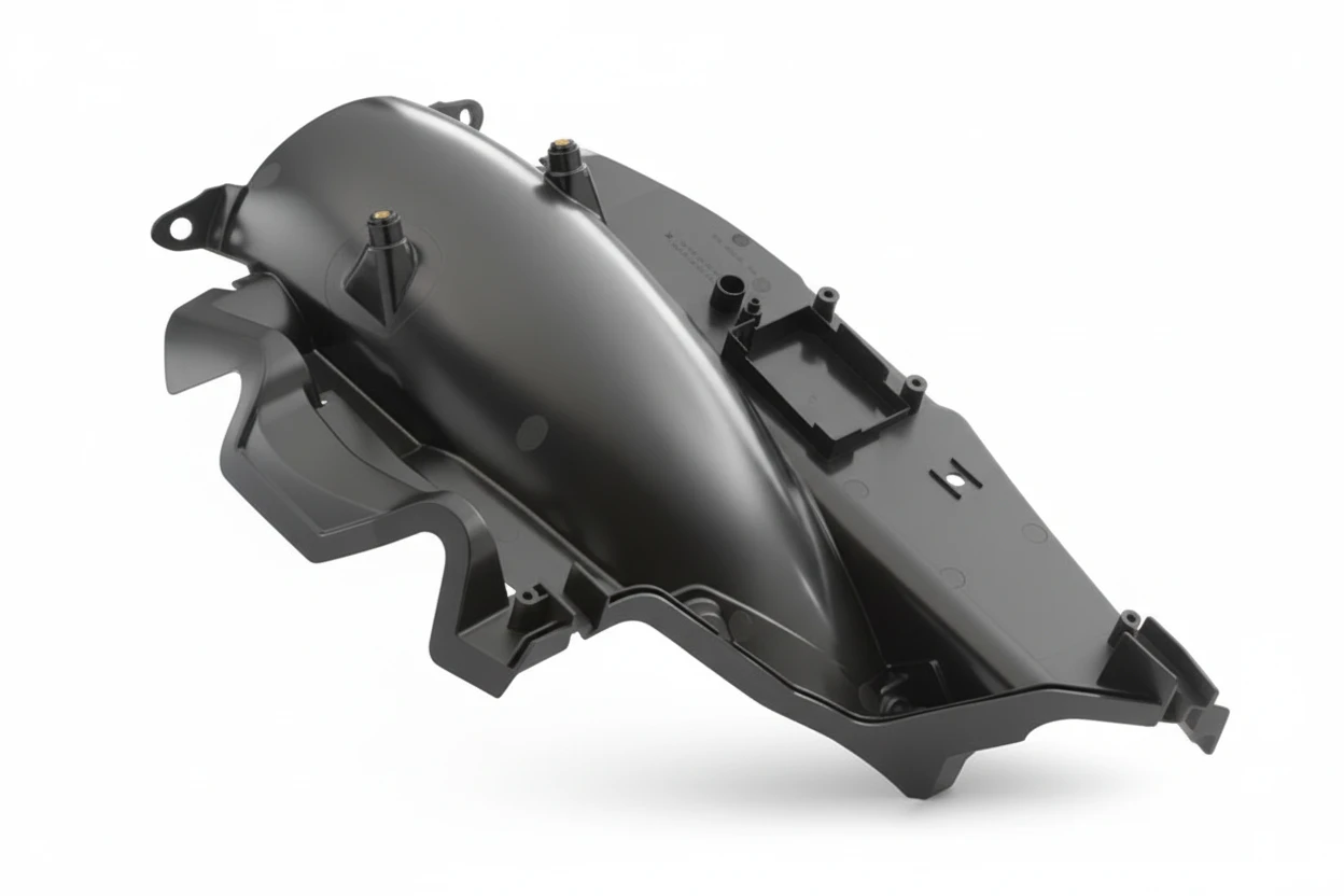 Husqvarna Lower section of the air filter Нижняя часть короба воздушного фильтра черная TC FC 125 450 23-> ( A36006001000C1 ) - фото 1