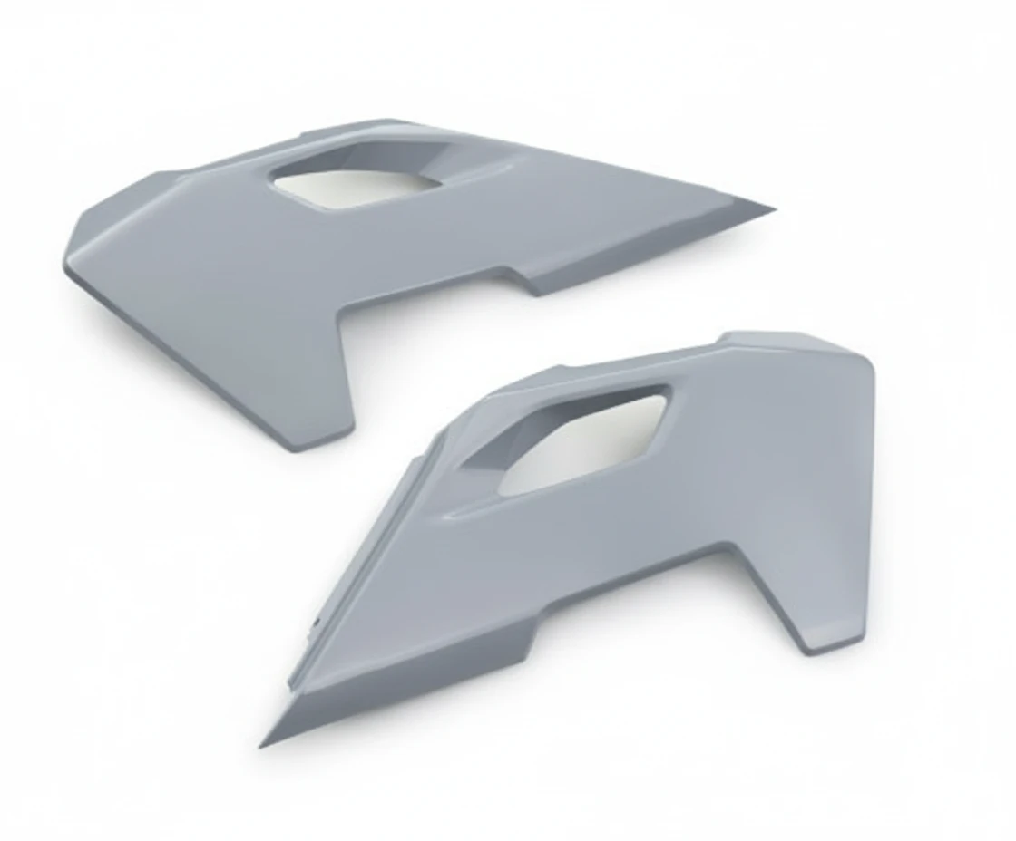 Боковины бака серые Husqvarna TC FC 23- / TE FE 24- - фото 1