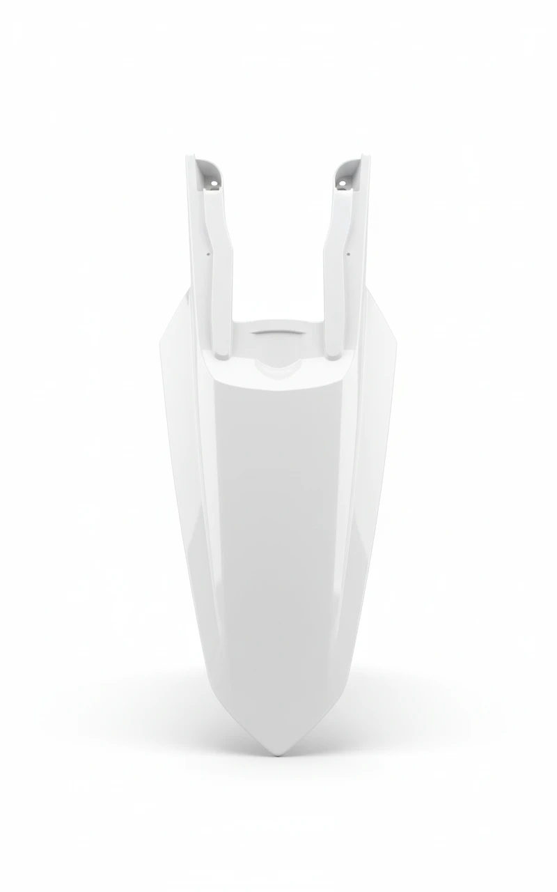 Крыло заднее белое с графикой KTM SX SXF 125 450 /23-> - фото 1