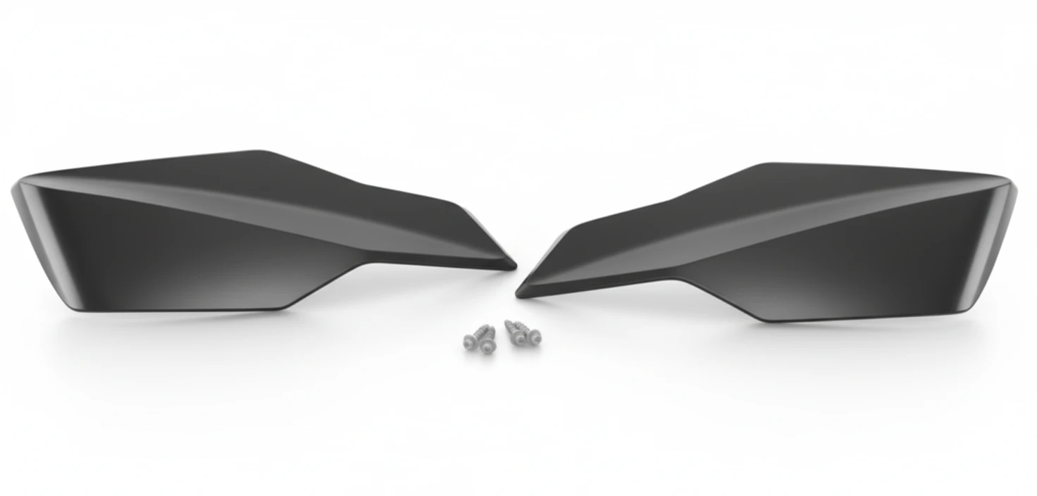 Дефлекторы защиты рук черные KTM SX SX F 23- / EXC EXC F 24- - фото 1