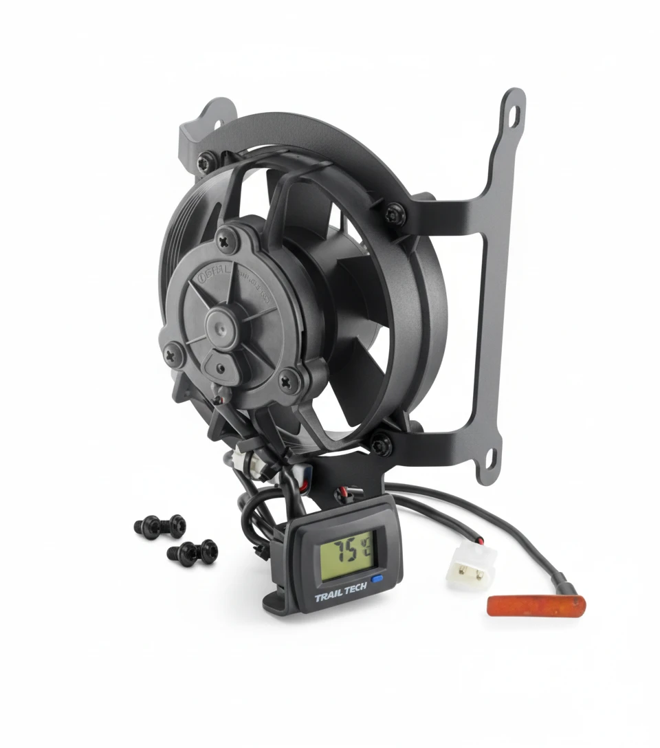 Вентилятор радиатора с термостатом KTM EXC EXC F 24- / Husqvarna TE FE 24- / GasGas EC EC F 24- - фото 1