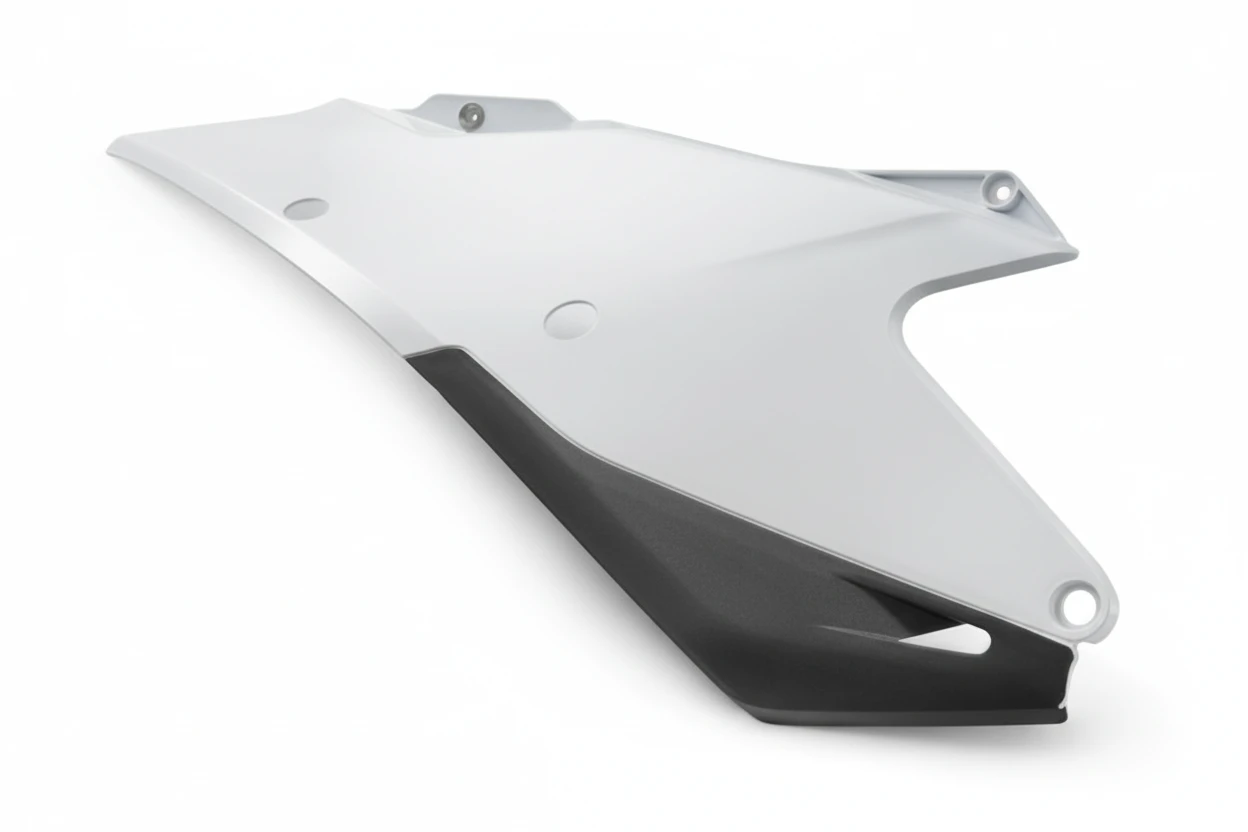 Боковина задняя белая GasGas MC MC F 21 22 / EC EC F 21 23 - фото 1