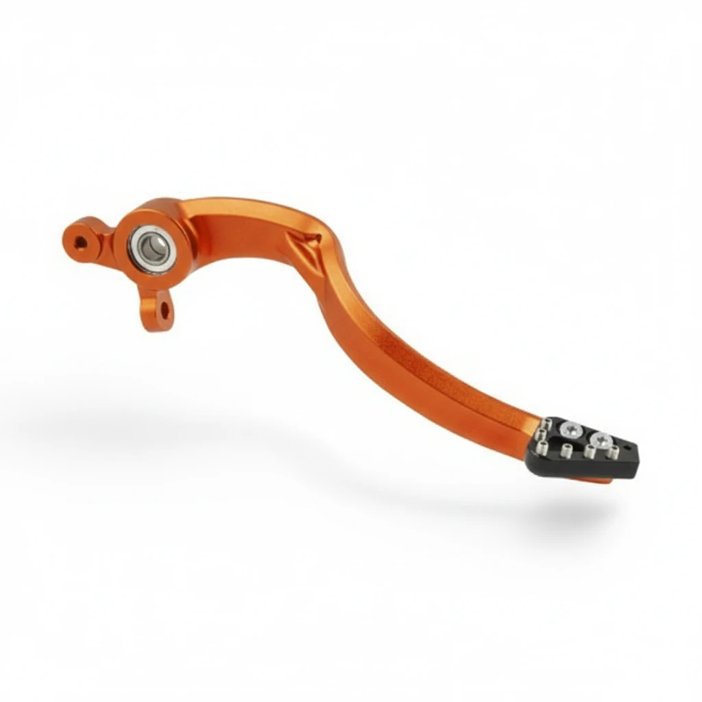 Лапка заднего тормоза оранжевая S3 KTM EXC EXC F 17 23 - фото 1