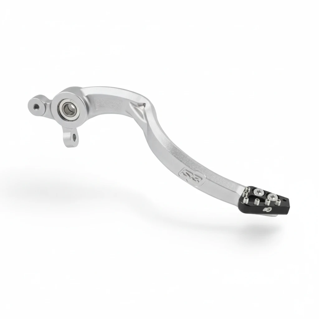 Лапка заднего тормоза серая S3 KTM EXC EXC F 17 23 / Husqvarna TE FE 17 23 / GasGas EC EC F 21 23 - фото 1