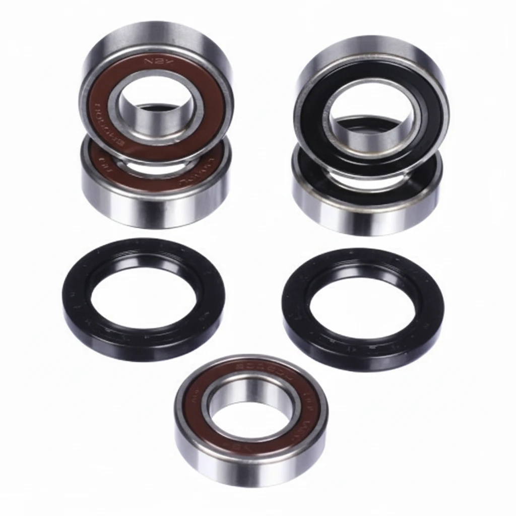 Комплект подшипников и сальников заднего колеса CHAKIN RacingLine CH25 1492RL - фото 1