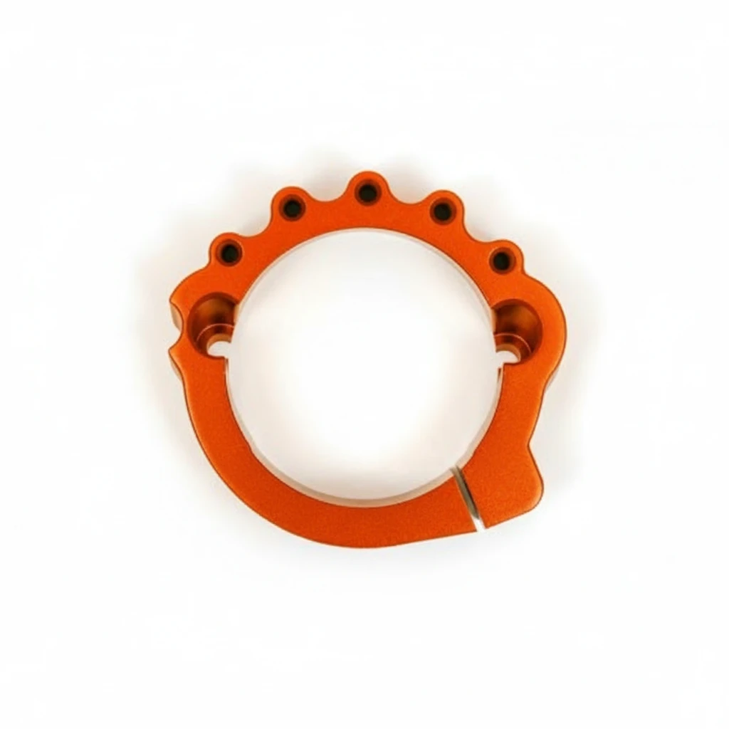 Защита выпускного фланца оранжевая KTM / Husqvarna - фото 1