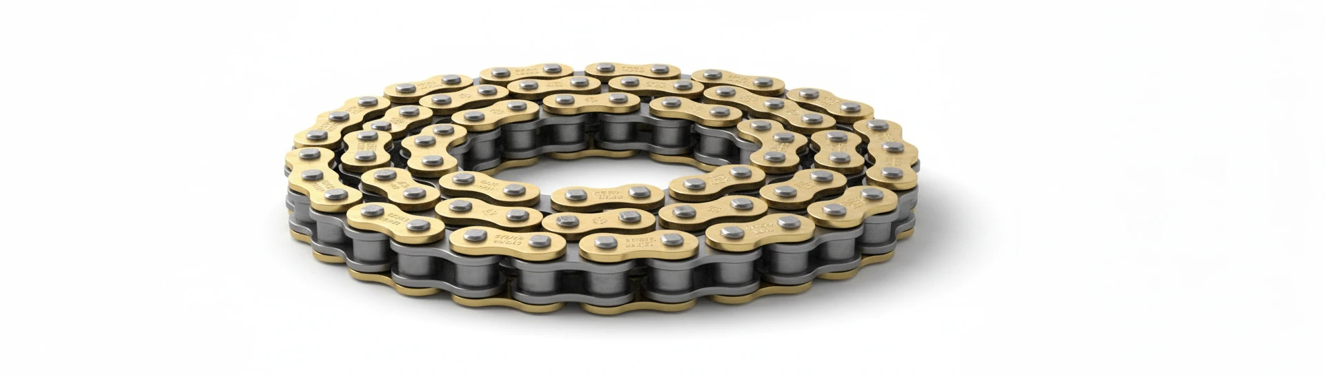 Цепь JTC 520HDS GB золотая 118 - фото 1