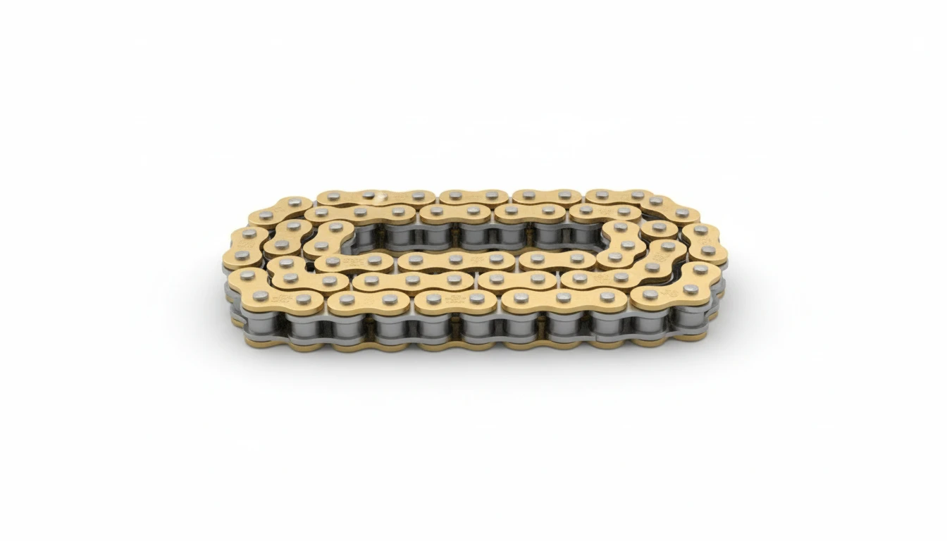 Цепь JTC 520 Z3 Gold & Silver 122 - фото 1