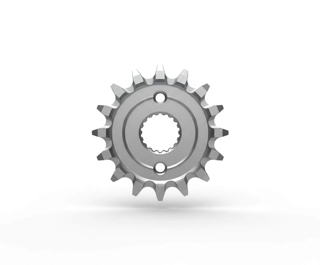 Звезда ведущая алюминиевая самоочищающаяся 15 зубов CRF150R JT - фото 1