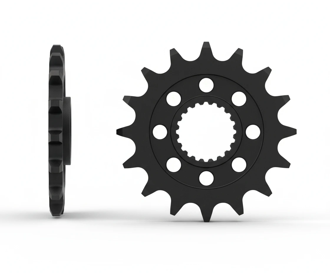 Звезда ведущая самоочищающаяся 13 зубов Kawasaki KX250F 06-  - фото 1