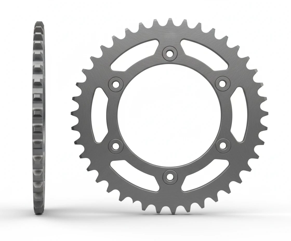 Звезда ведомая стальная 44 зуба Suzuki RM RM Z JT - фото 1