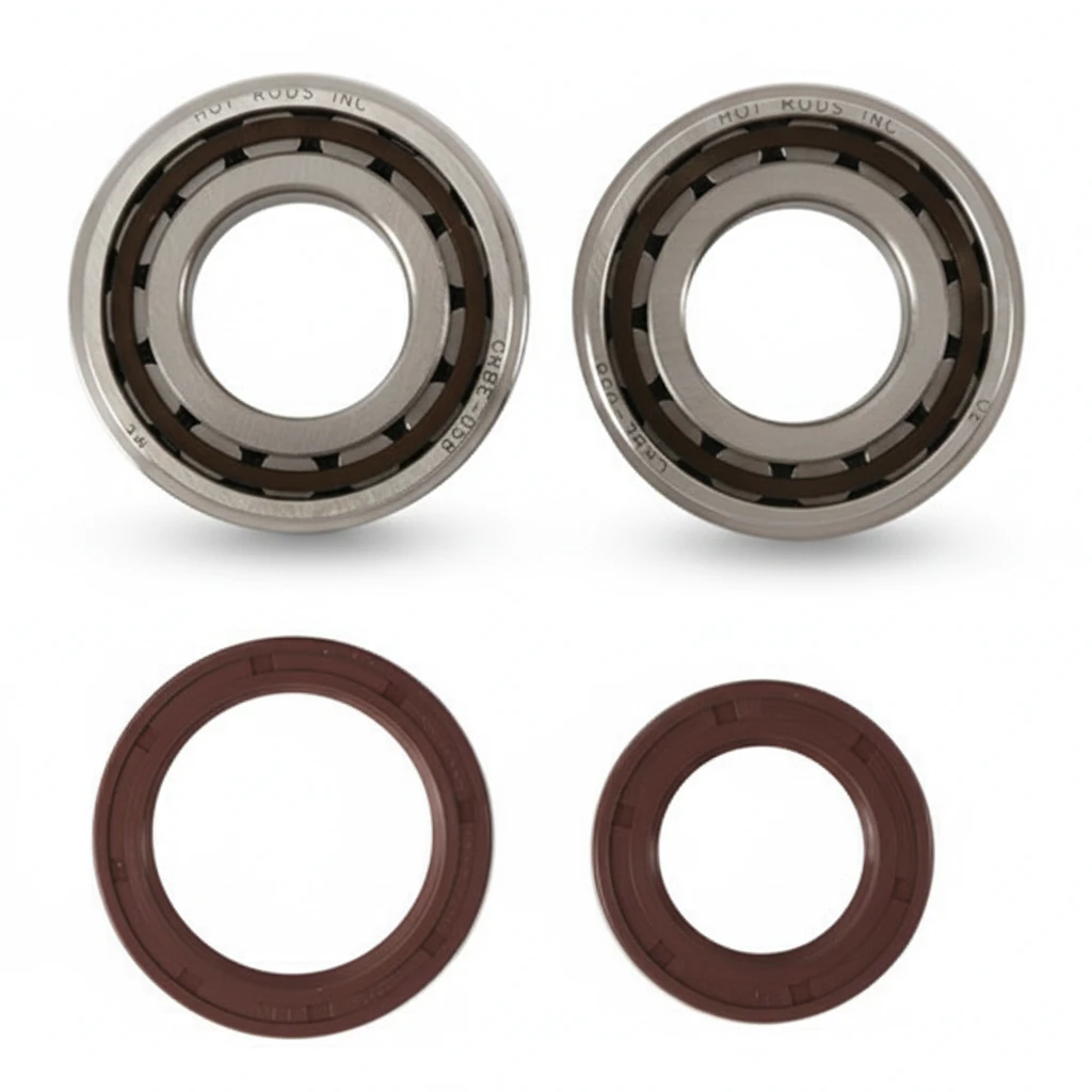 Подшипники коленвала с сальниками KTM 250SX F EXC F 16 20; 350SX F EXC F 16 20 / Husqvarna FC250 350 16 20; FE250 350 16 20 - фото 1