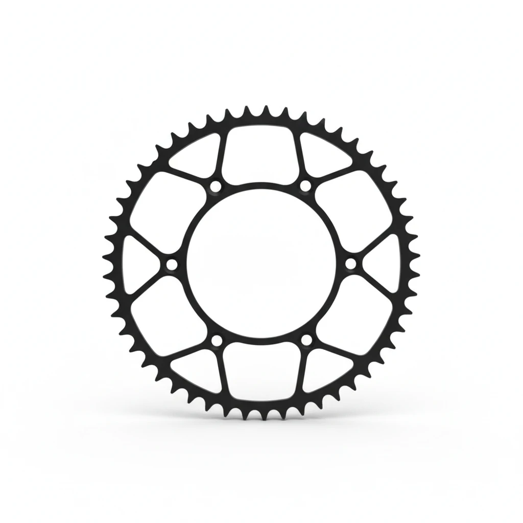 Звезда задняя стальная черная KALINA 51 зуб KTM / Husqvarna / GasGas - фото 1