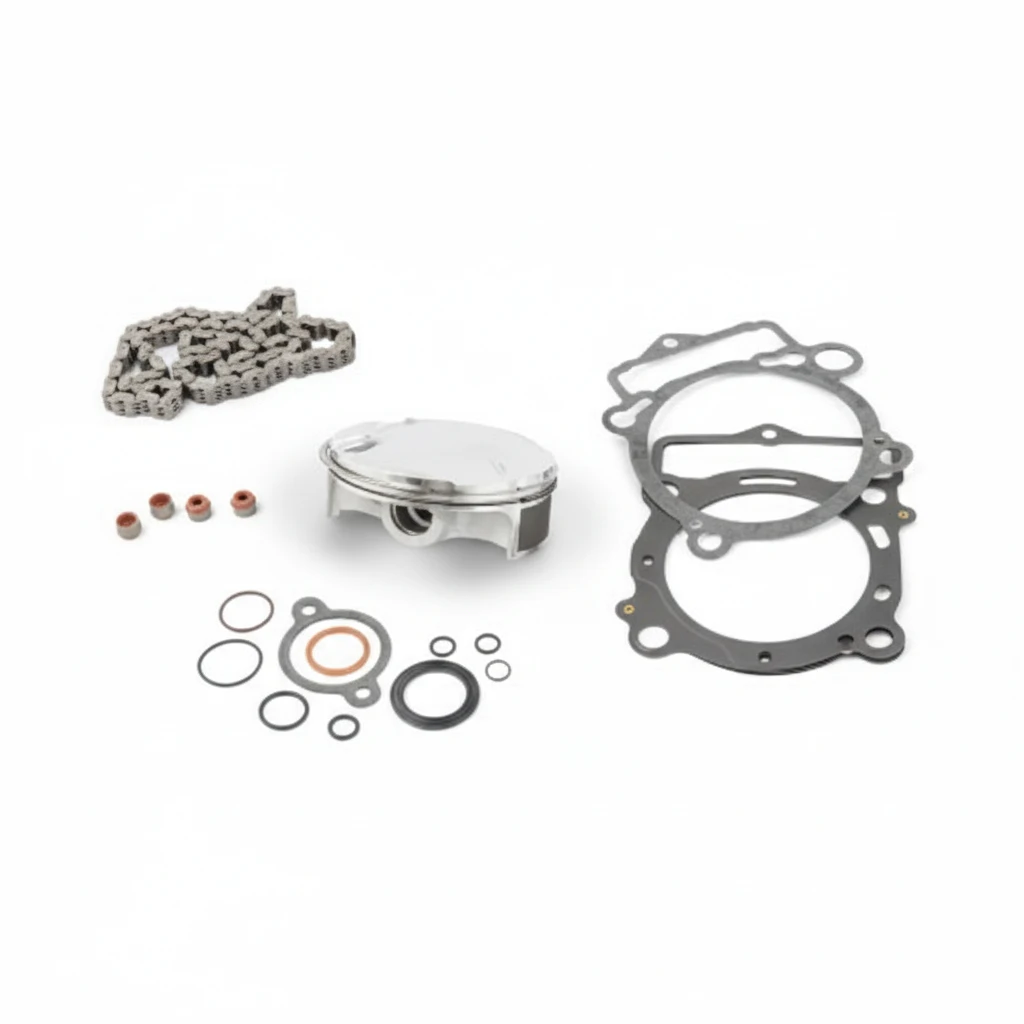 Комплект поршня (87,97) с прокладками и цепью ГРМ KTM 350SX F 19 22; 350EXC F 20 23 / Husqvarna FC350 19 22; FE350 20 23 / GasGas MC F EC F350 21 23 - фото 1