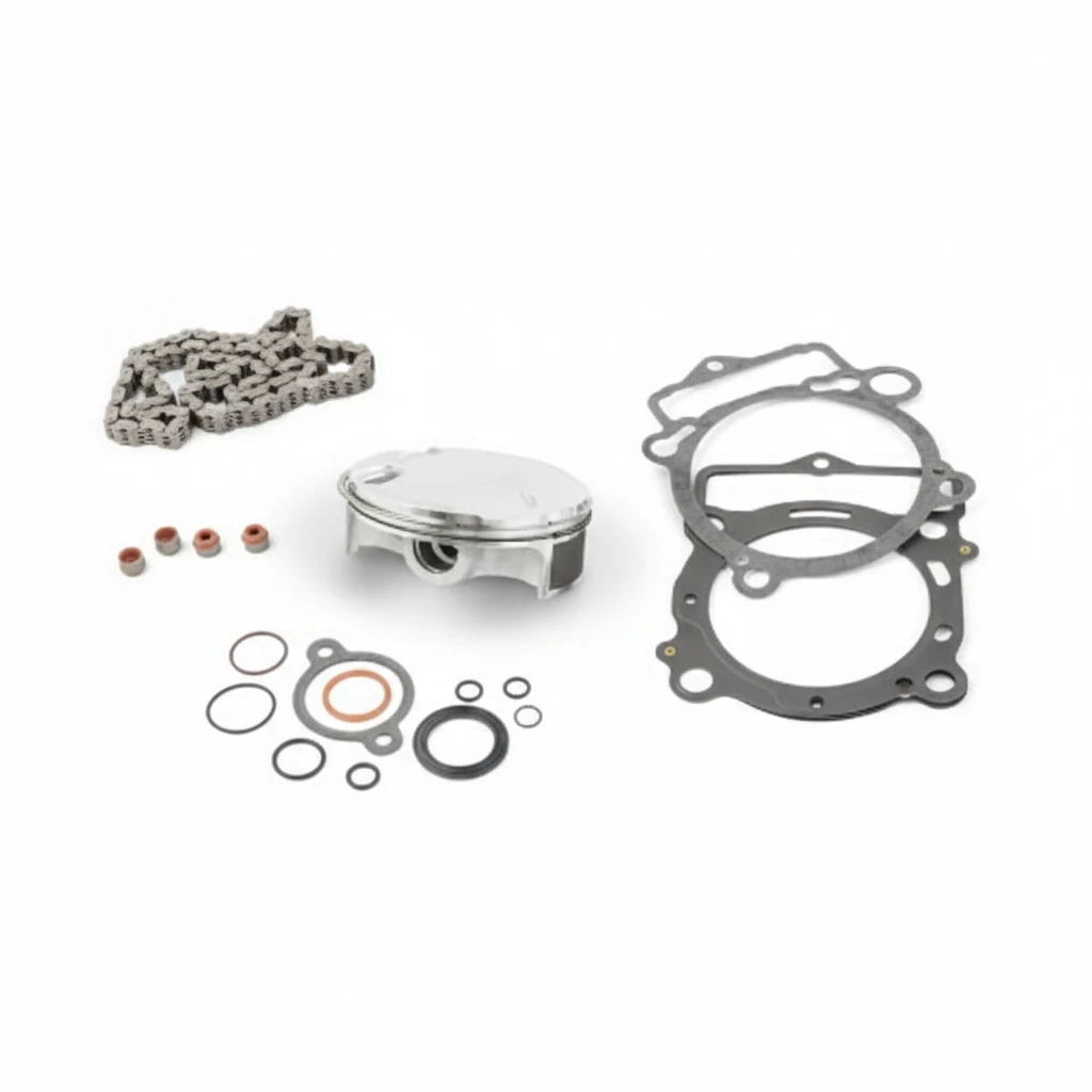 Комплект поршня (87,98) с прокладками и цепью ГРМ KTM 350SX F 19 22; 350EXC F 20 23 / Husqvarna FC350 19 22; FE350 20 23 / GasGas MC EC350F 21 23 - фото 1