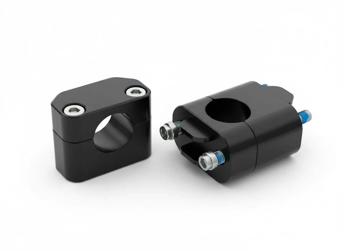 Кронштейны крепления руля D22 => D28 + 20 мм - фото 1