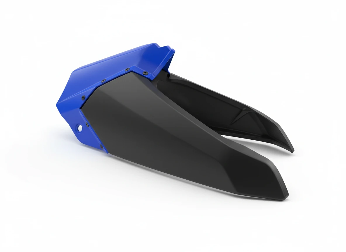 Боковины радиатора YZF250 14 18 # YZF450 14 17 # WRF250 15 19 # WRF450 16 18 верхние сине черные - фото 1