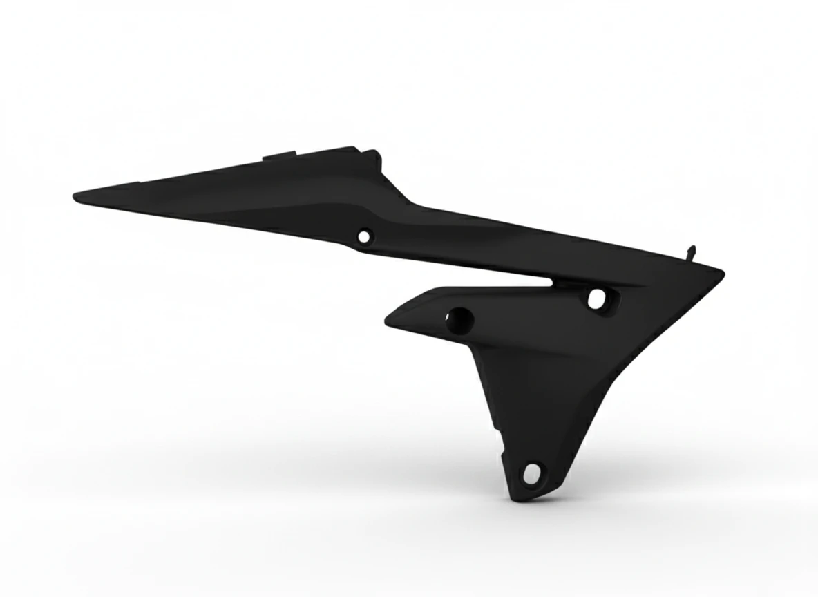 Боковины радиатора (нижние) для Yamaha YZF450, YZF250, YZ FX WRF250, YZ FX WRF450 Rtech R CVYZFNRLO14 - фото 1