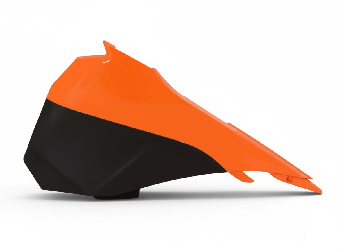 Боковина воздушного фильтра SX85 13 17 оранжево черная - фото 1