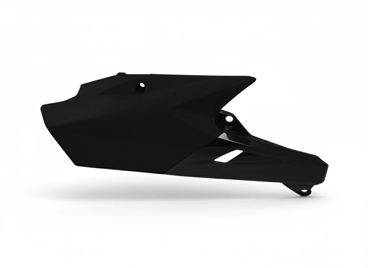 Боковины задние черные Yamaha YZ250F 14 18 / YZ450F 14 17 / WR250F 15 19 / WR450F 16 18 - фото 1
