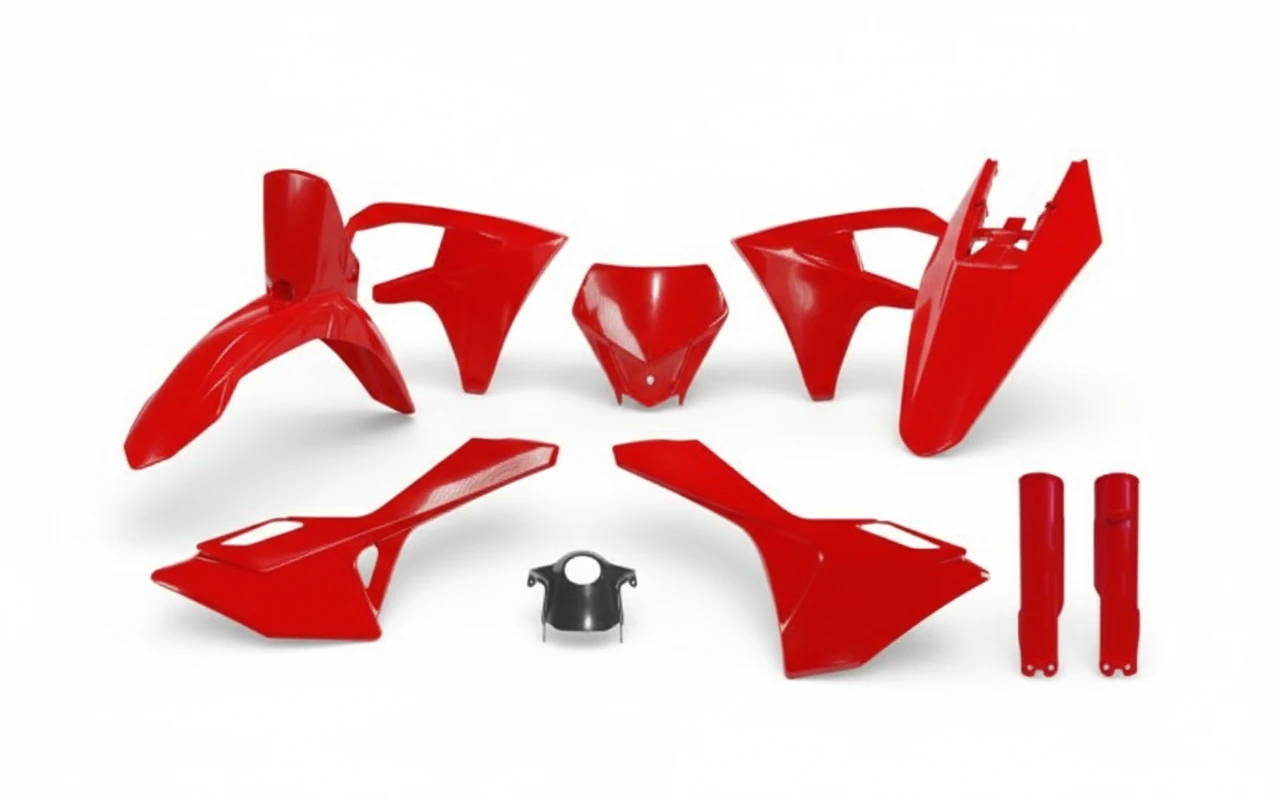 Комплект пластика красный GasGas EC EC F 24- - фото 1