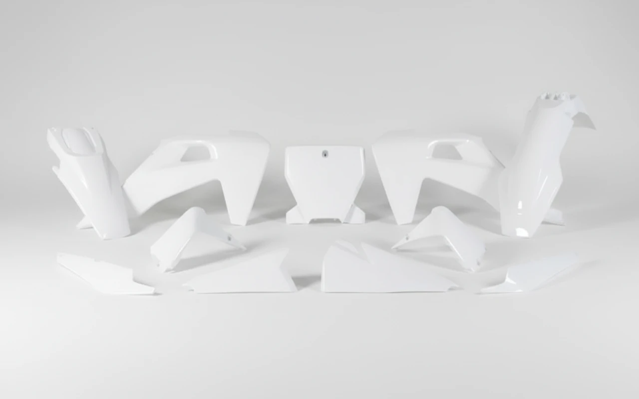 Комплект пластика белый Husqvarna TC FC 19 20, TX FX 19 20, FC450RE 18 19 - фото 1