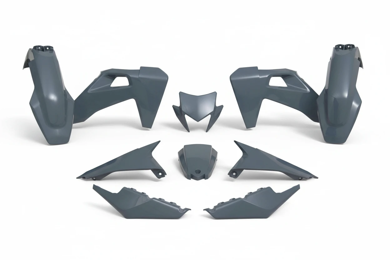 Комплект пластика серый Husqvarna TE FE150 501 20 23 - фото 1