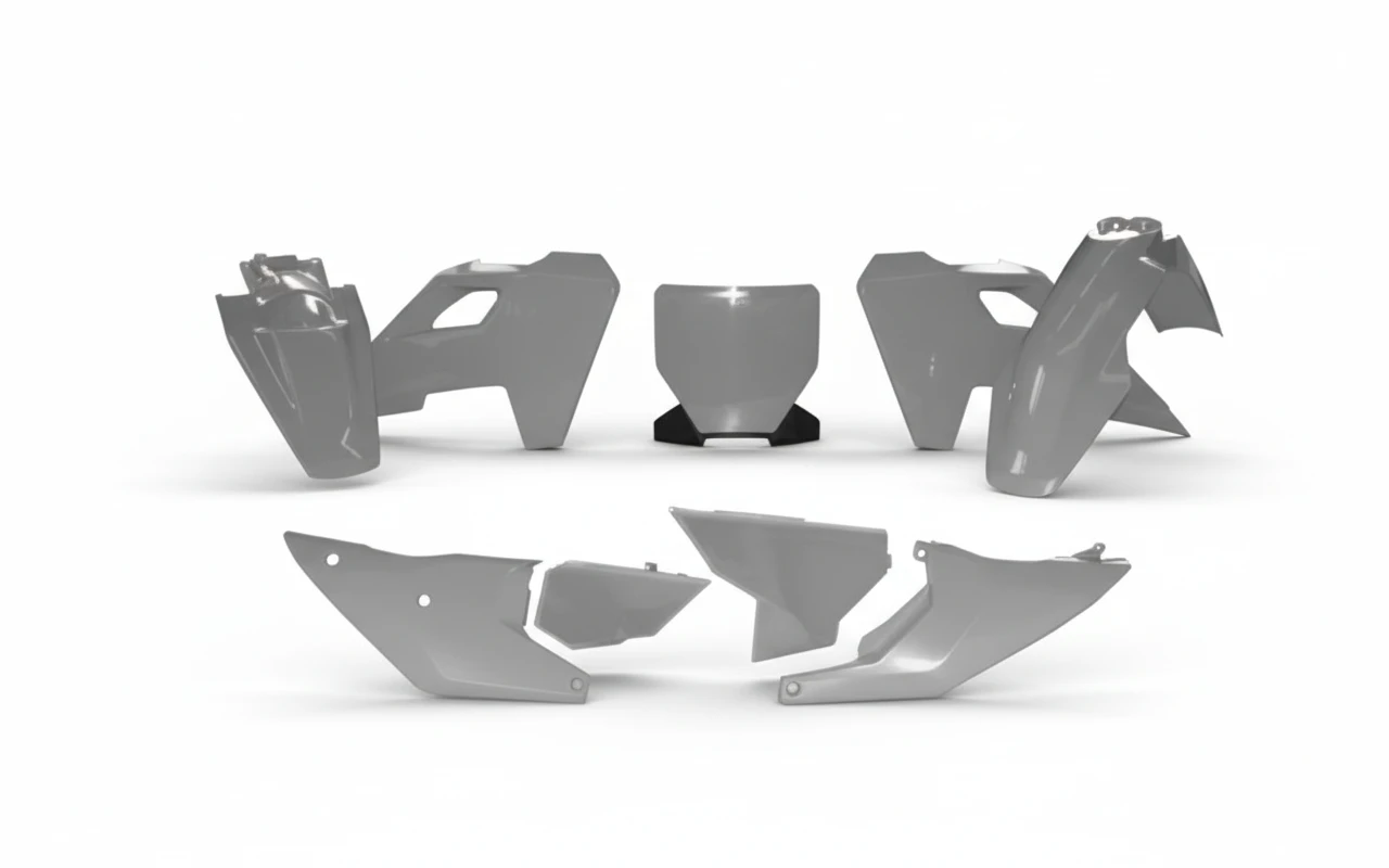 Комплект пластика серый Husqvarna TC FC 23- - фото 1