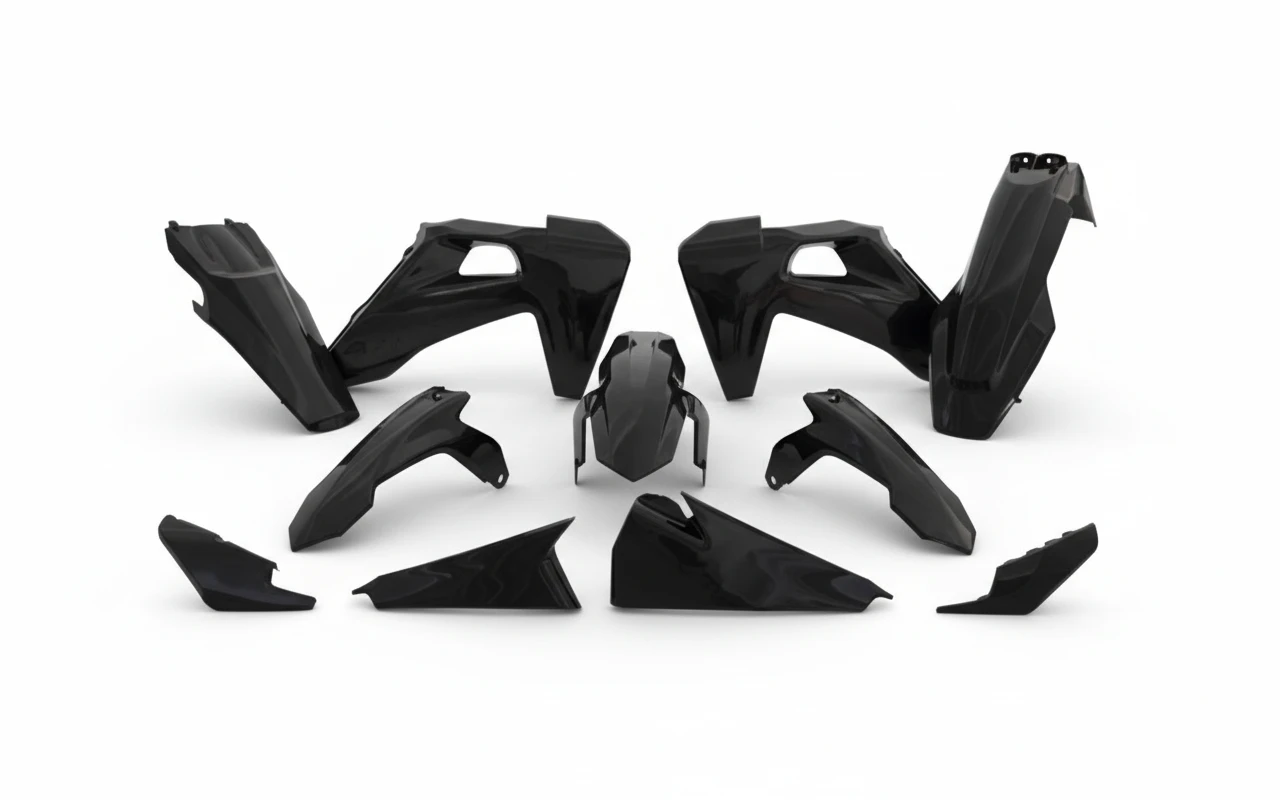 Комплект пластика для Husqvarna TE FE 150 250 300 350 450 501 RTech R KITHSQ NR0 420 - фото 1