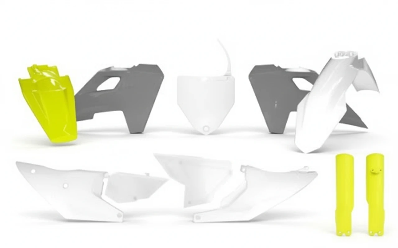 Комплект пластика лимонно бело серый Husqvarna TC FC 23-  - фото 1