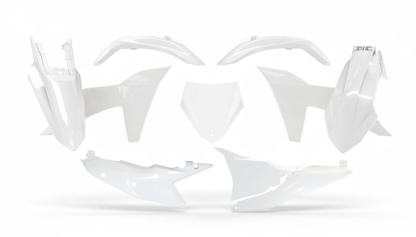 Комплект пластика белый KTM SX SX F 23-  - фото 1