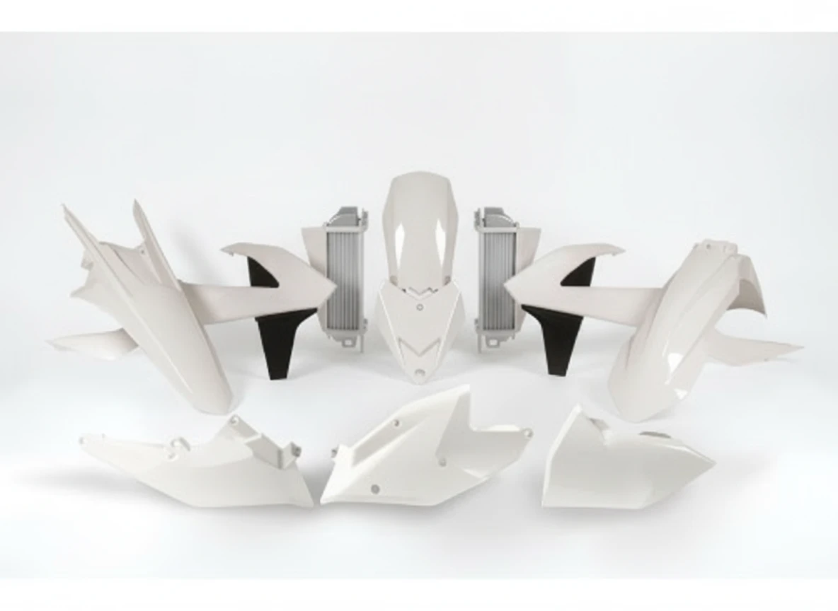 Комплект пластика KTM SX125 150 SXF250 450 16 18 # SX250 XC F XC250 450 17 18 # бело черный - фото 1