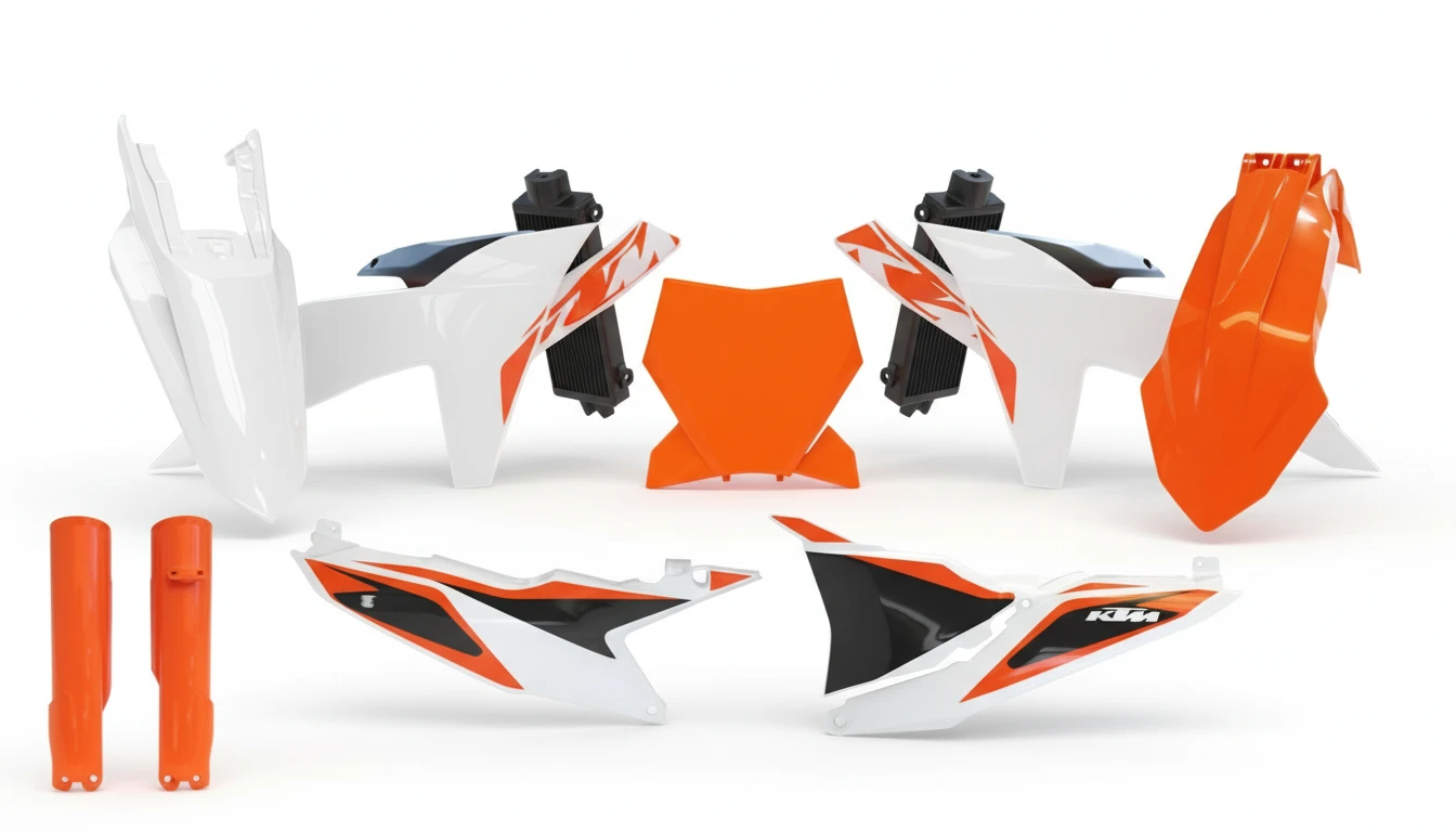 Комплект пластика черно оранжево белый KTM SX SX F 23- - фото 1
