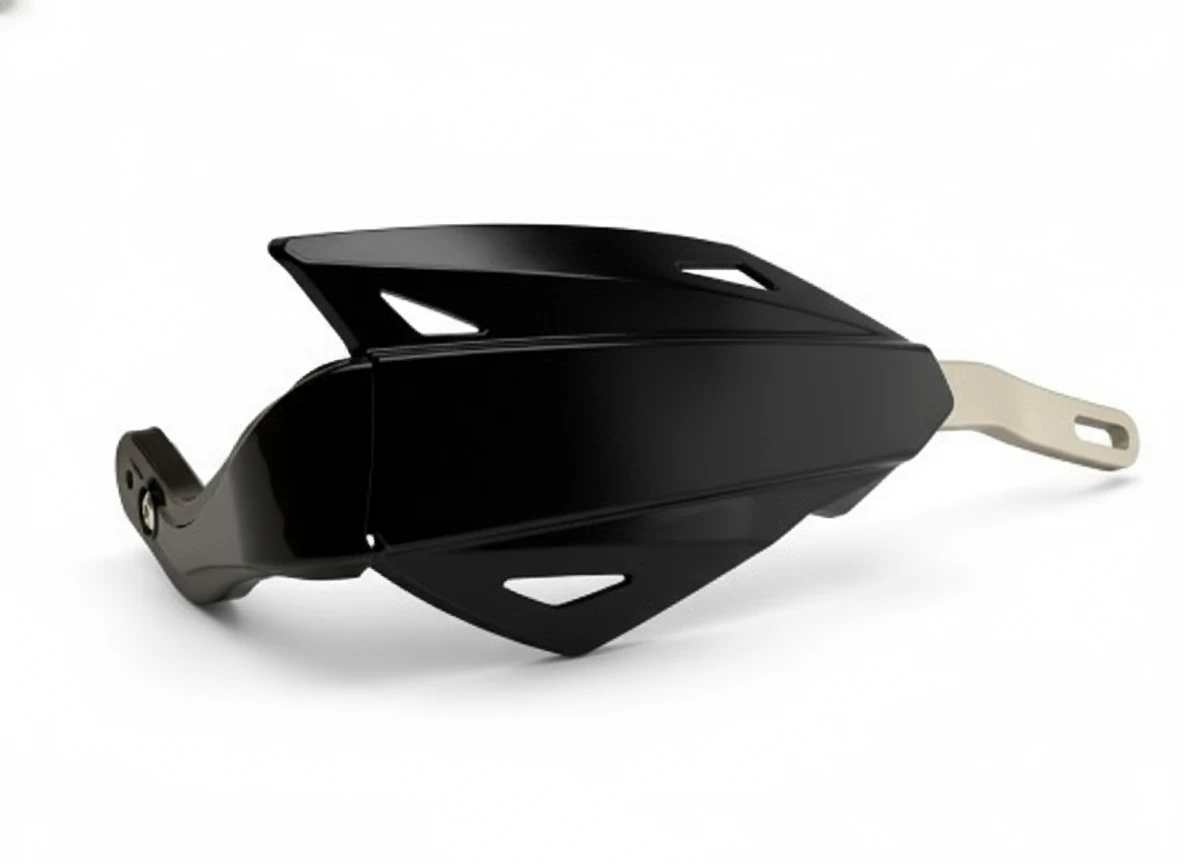 Защита рук RTech Vertigo алюминиевая черная (без крепежа) - фото 1