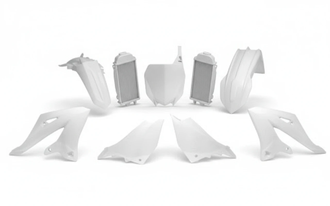 Комплект пластика белый Yamaha YZ125 250 22- - фото 1