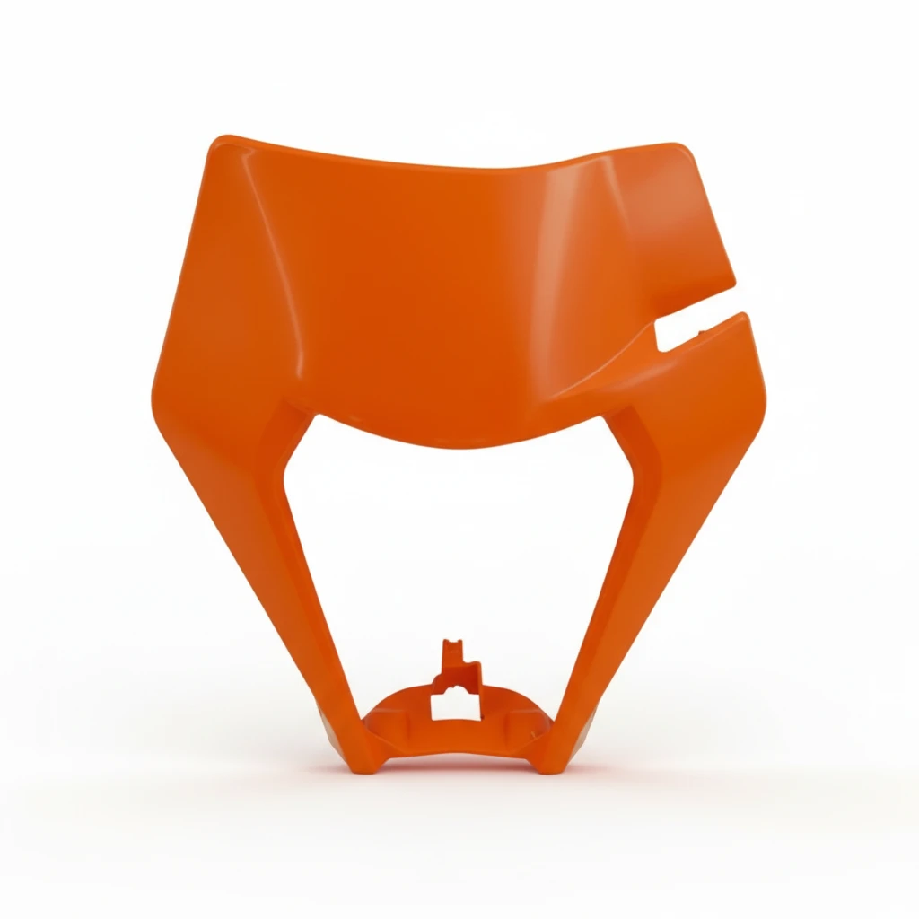 Пластик фары оранжевый KTM EXC EXCF XC W XCF W125 500 20  - фото 1