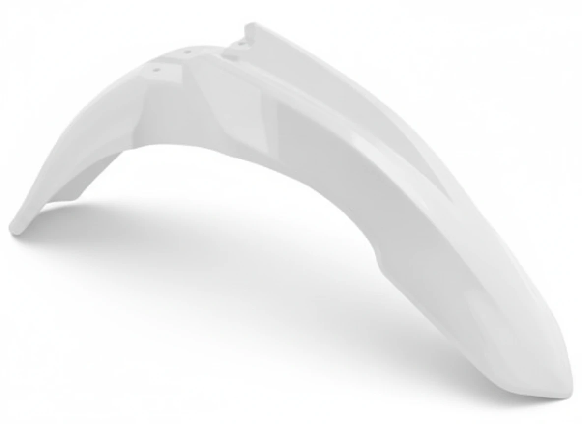 Крыло переднее белое Honda CRF450 09 12 / CRF250 10 13  - фото 1