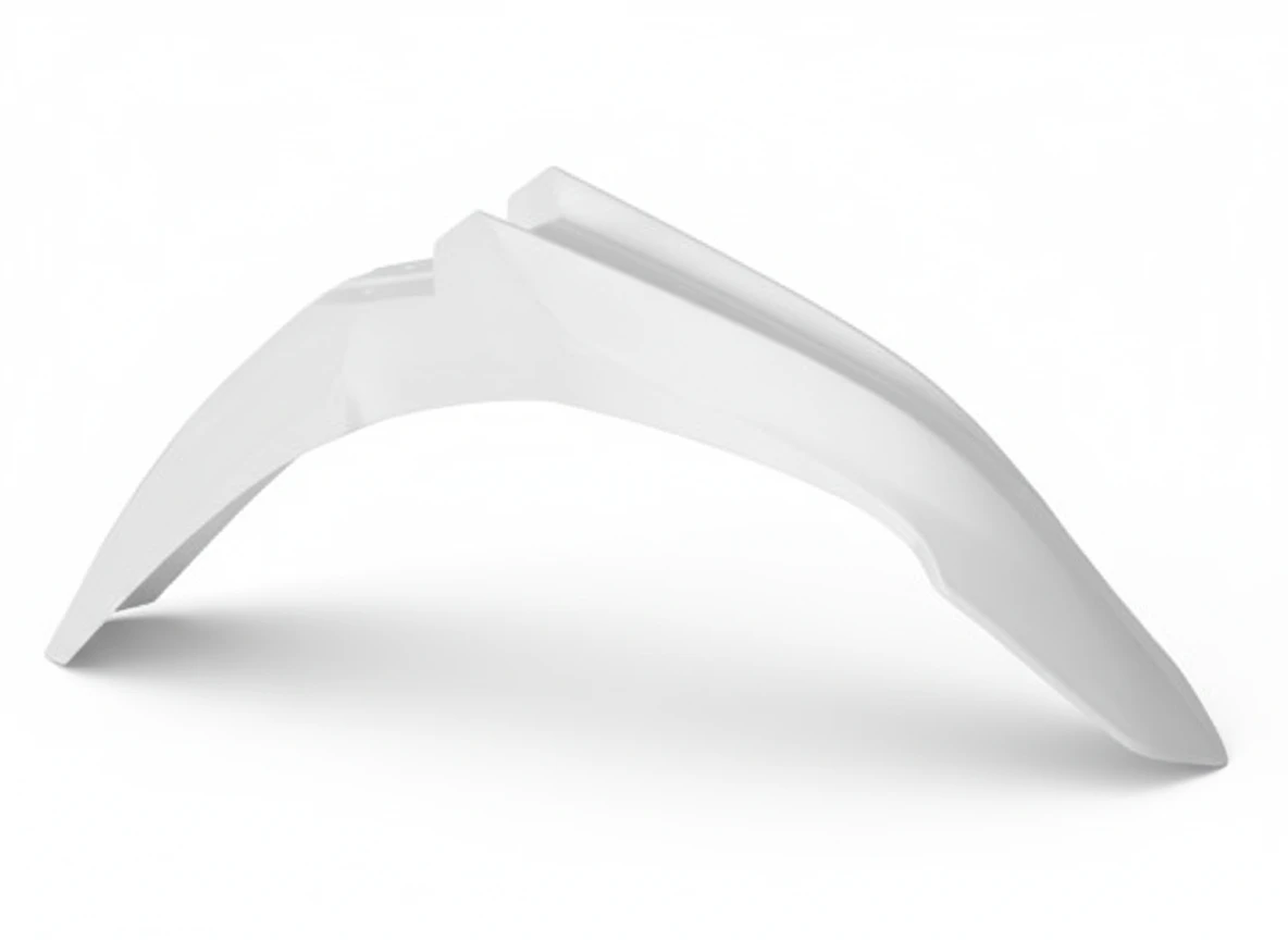 Крыло переднее белое Honda CRF450 13 16 / CRF250 14 17  - фото 1