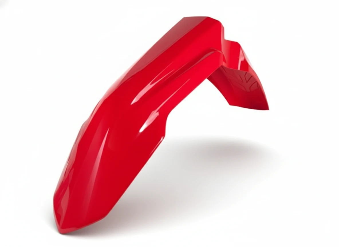 Крыло переднее красное Honda CRF250R 22 24 / CRF450R 21 24 - фото 1