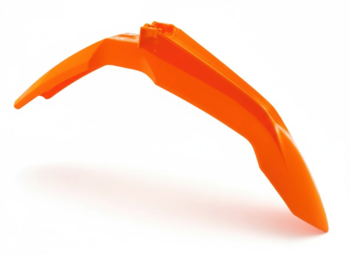 Крыло переднее оранжевое KTM SX SXF125 450 13 15 # SX250 13 16 # EXC EXCF 14 16  - фото 1