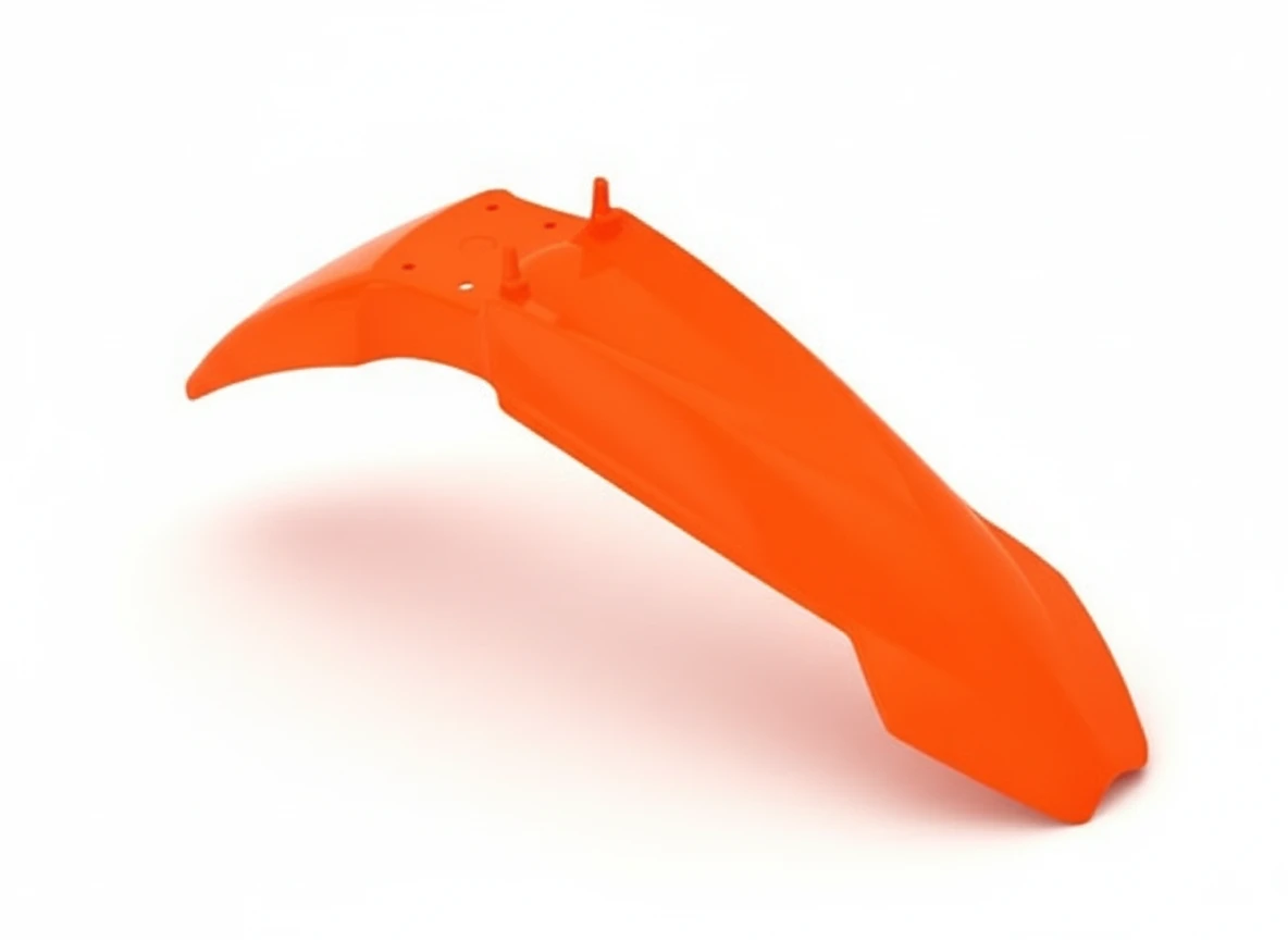 Крыло переднее KTM SX65 02 08 оранжевое - фото 1